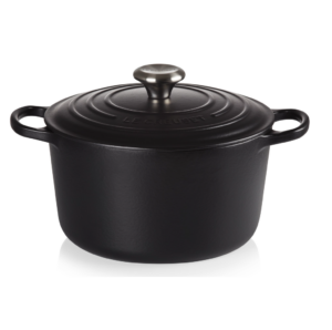 Braadpan hoog Signature 24 cm - Le Creuset - Mat zwart