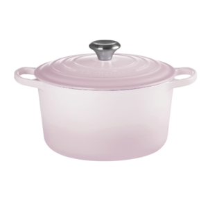 Braadpan hoog Signature 24 cm - Le Creuset - Shell Pink