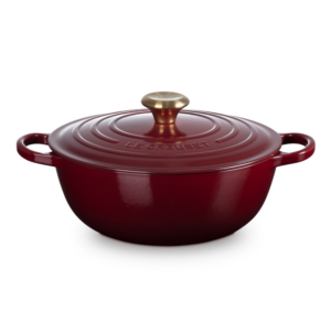 Braadpan Marmite - Le Creuset - 26 cm, Rhone - Garnet