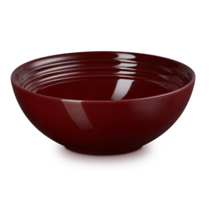 Aardewerk ontbijtkom 16 cm - Le Creuset - Rhone - Garnet