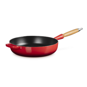 Sauteerpan gietijzer - Le Creuset Signature - Kersenrood