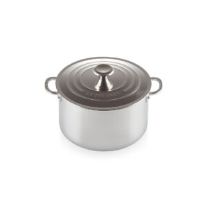 Le Creuset Signature 3-ply kookpan hoog - soeppan 24 cm 6,6 ltr