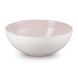 Aardewerk serveerbowl 24 cm - Le Creuset - Shell Pink