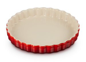 Aardewerk taartvorm 24 cm - Le Creuset - Kersenrood