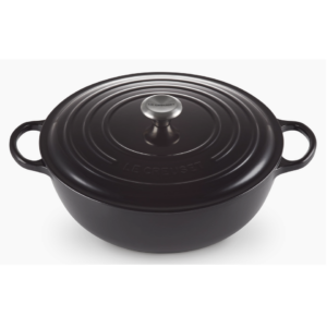 Braadpan Marmite - Le Creuset - 32 cm, Mat zwart