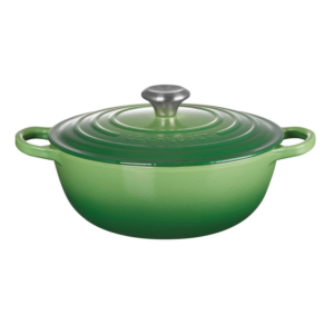 Braadpan Marmite - Le Creuset - 26 cm, Bamboo groen