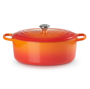 Braadpan gietijzer 35 cm ovaal - Le Creuset Signature - Oranje