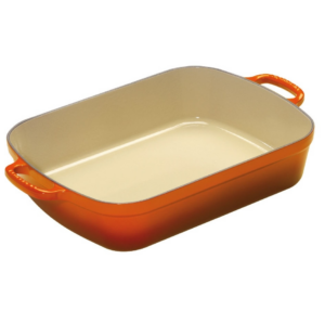 Braadslede gietijzer - Le Creuset - Oranje