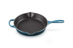 Diepe skillet gietijzer - Le Creuset - Deep Teal