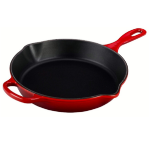 Diepe skillet gietijzer - Le Creuset - Kersenrood