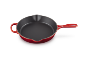 Diepe skillet gietijzer - Le Creuset - Kersenrood