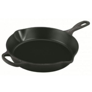 Diepe skillet gietijzer - Le Creuset - Mat zwart