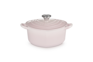 Harten braadpan gietijzer - Le Creuset - Shell Pink