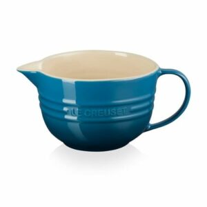 Kleine beslagkom aardewerk 2 ltr 12 x 17 cm - Le Creuset - Deep Teal