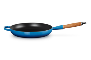 Koekenpan gietijzer - Le Creuset Signature - 28 cm, Azureblauw