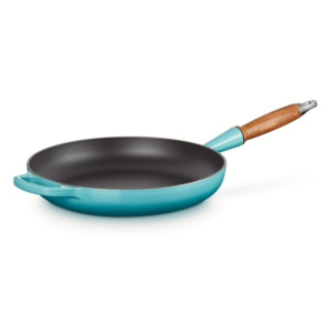 Koekenpan gietijzer - Le Creuset Signature - 28 cm, Caribbean Blue