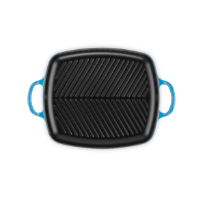 Rechthoekige grillplaat - Le Creuset - Azureblauw