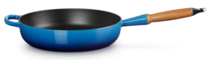 Sauteerpan gietijzer - Le Creuset Signature - Azureblauw