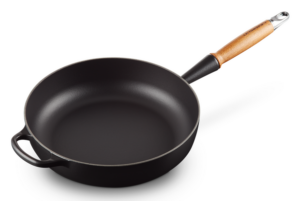 Sauteerpan gietijzer - Le Creuset Signature - Mat zwart