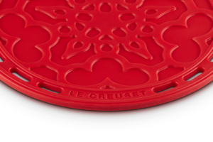 Siliconen onderzetter - Le Creuset - Kersenrood