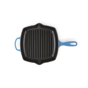 Vierkante grillpan - Le Creuset - Azureblauw