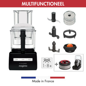 Keukenmachine Cuisine System 5200 XL PREMIUM-V2 - Magimix - Hoogglans zwart