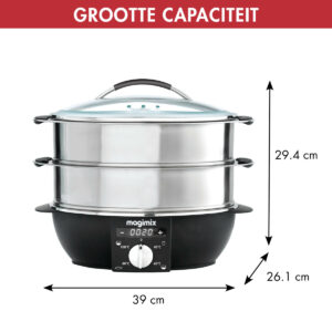 Magimix stoomkoker 2 x 5,50 ltr