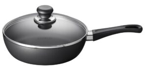 Sauteerpan met glasdeksel antikleef - Scanpan Classic Inductie - 24 cm