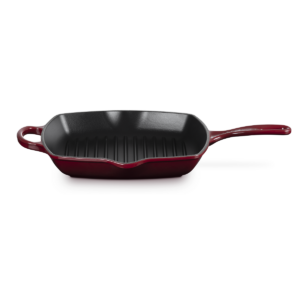 Vierkante grillpan - Le Creuset - Rhone - Garnet