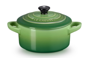 Mini braadpan aardewerk - Le Creuset - Bamboo groen