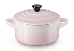 Mini braadpan aardewerk - Le Creuset - Shell Pink