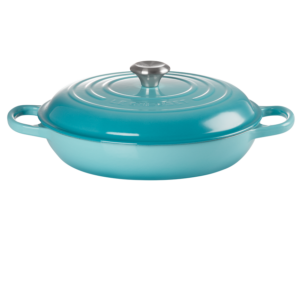 Braadpan Campagnard 30 cm - Le Creuset - Caribbean Blue