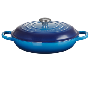 Braadpan Campagnard 30 cm - Le Creuset - Azureblauw