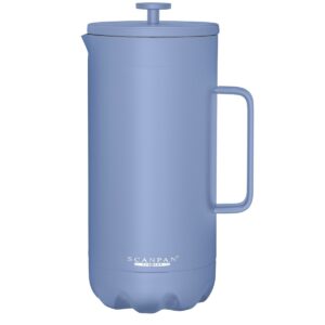 Dubbelwandige French Press koffiezetter - Scanpan - Lichtblauw