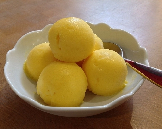 Ideaal mango ijs recept bereiden met de Magimix foodprocessor (keukenmachine)