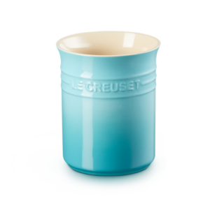 Aardewerk spatelpot 1 liter - Le Creuset - Caribbean Blue