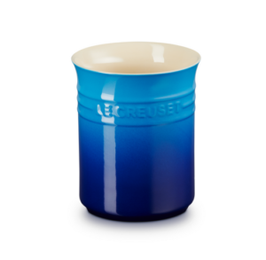 Aardewerk spatelpot 1 liter - Le Creuset - Azureblauw