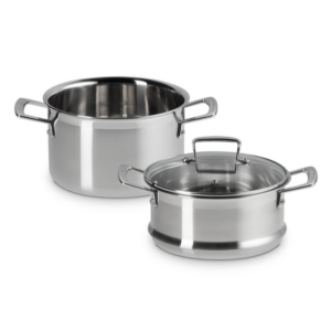 2 Delige stomer set - Le Creuset Magnetik