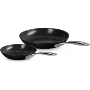 Koekenpan antikleef PFAS vrij - Le Creuset Essential Ceramic - 20 cm en 26 cm set