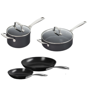 Pannenset antikleef PFAS vrij - Le Creuset Essential Ceramic - 4 delige set