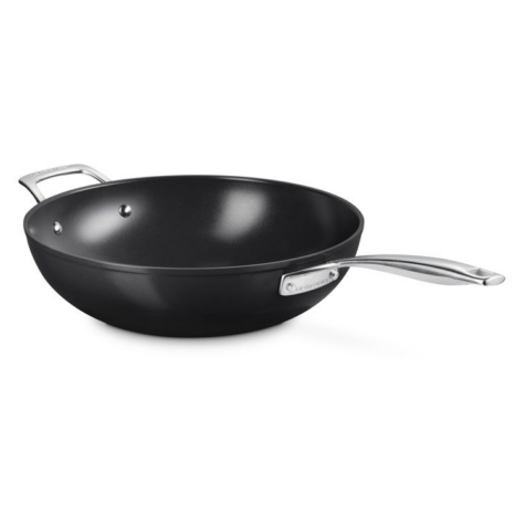 le creuset essential ceramic wokpan antikleef