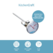 kitchencraft rvs melkopschuim barista thermometer