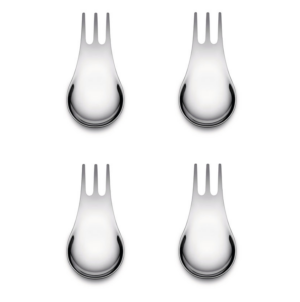 Alessi multi bestek amuse set 4 stuks Moscardino