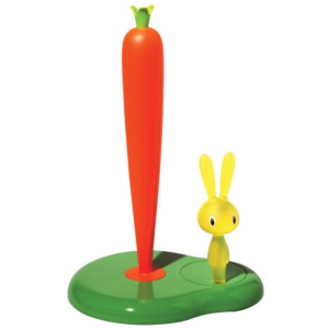 Alessi keukenrol houder Bunny en Carrot