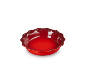 Aardewerk taartvorm 23 cm - Le Creuset - Kersenrood