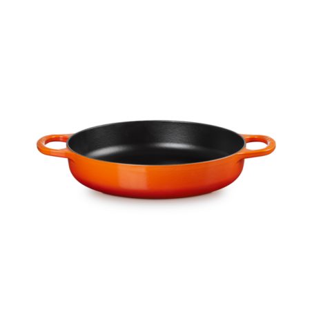 le creuset hapjespan met 2 grepen 28 cm gietijzer