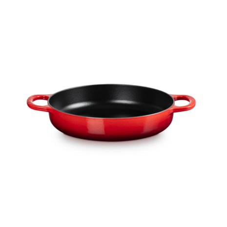 le creuset hapjespan met 2 grepen 28 cm gietijzer