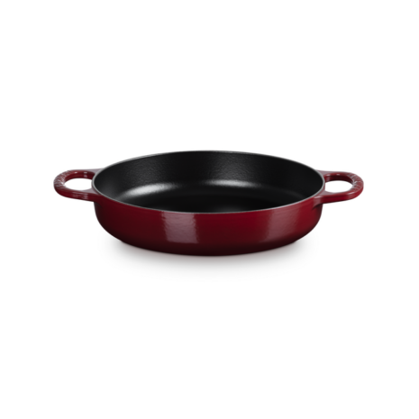 le creuset hapjespan met 2 grepen 28 cm gietijzer