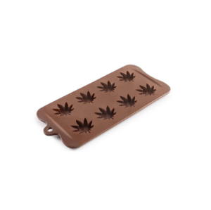 Ibili siliconen chocolade cannabis blad vorm