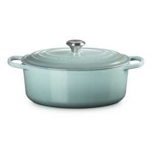 Braadpan 31 cm ovaal - Le Creuset Signature - Sea salt